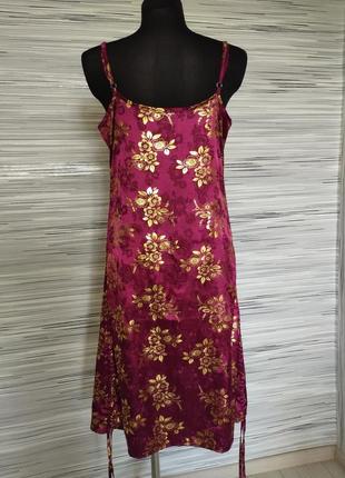 Сатиновое платье в бельевом стиле линжери7 фото