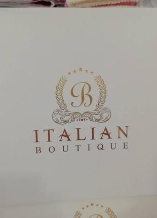 Постільна білизна сатин-бамбук blumarine italian home євро розмір персикове2 фото