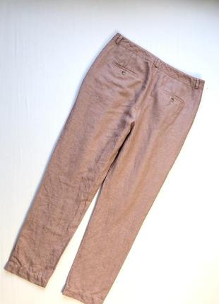 Льняные брюки marks and spenser8 фото