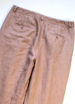 Льняные брюки marks and spenser9 фото