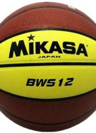 М'яч баскетбольний mikasa brown розмір №5 (bw512)
