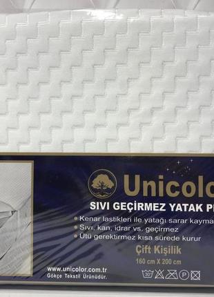 Захисний водонепроникний наматрацник unicolor 100 на 200 туреччина