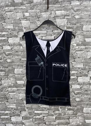 Карнавальный костюм полицейского, костюм полиция