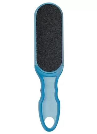 Терка для педикюру staleks classic ac-10-2, 80/120 гріт, синя