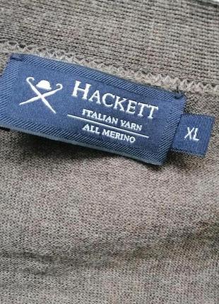 Hackett мужской джемпер, кофта. мериносовая шерсть4 фото