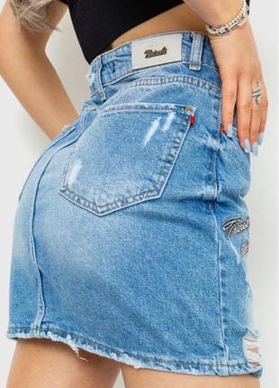 Женская мини юбк джинсовая2 фото