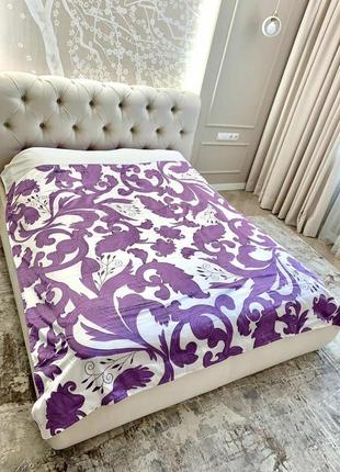 Покривало атласне 200 на 220 см страус issi home 10