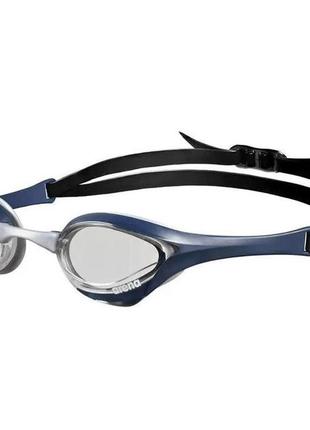 Окуляри для плавання arena cobra ultra swipe срібляста, темно-синій уні osfm 3468336664476