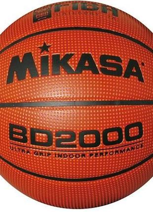 М'яч баскетбольний mikasa brown розмір №7 (bd2000)