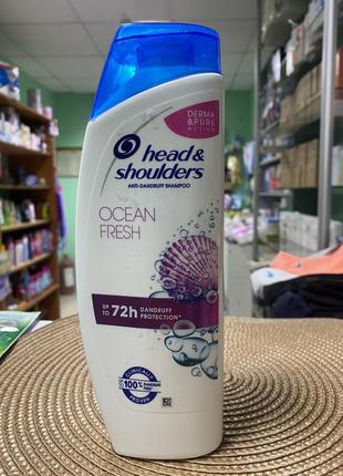 Шампунь проти лупи head & shoulders прохолода океану 400 мл