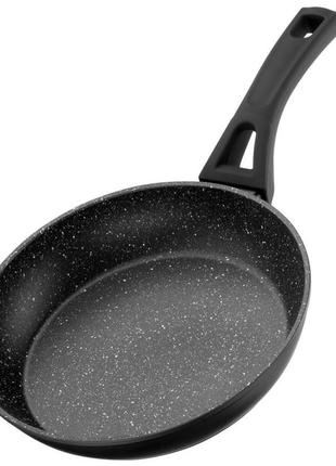 Сковорода ardesto black mars orion 22 см, черный, алюминий1 фото