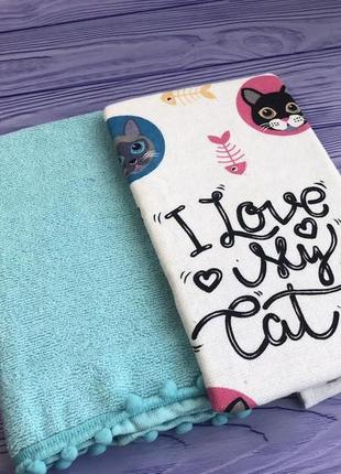 Набор кухонных полотенец велюр махра 40 на 60 см freecoton 2 шт 2