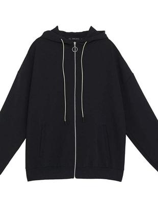 Чорний бомбер zara 6