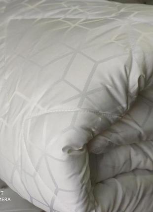 Одеяло антиаллергенное синтепоновое евро 195 на 215 см pamukoren турция белое1 фото