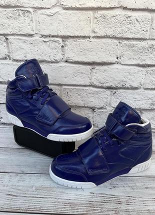 Кроссовки/кроссовки reebok ex-o-fit hi sg strap ph original 39р.25см.стелька