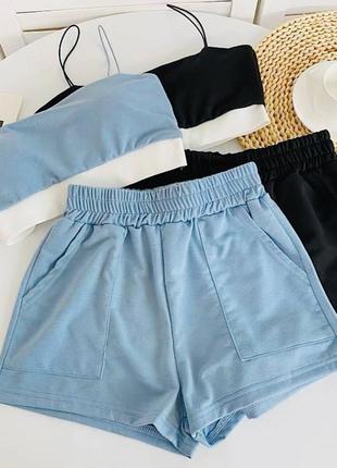 Костюм жіночій з шортами.🌸