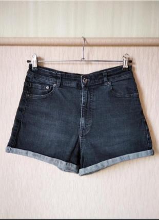 Pull & bear 🧸высокая посадка! шорты джинсовые. шикарное качество.
