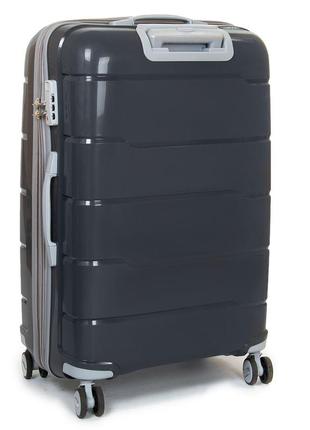 Комплект 3х чемоданов 31 abs-пластик fashion 810 dark-grey3 фото
