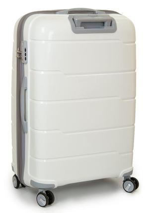 Дорожня валіза 31 abs-пластик fashion 810 white3 фото
