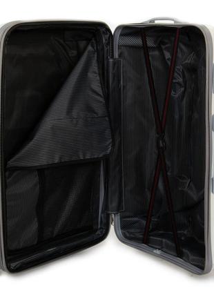 Дорожня валіза 31 abs-пластик fashion 810 white4 фото