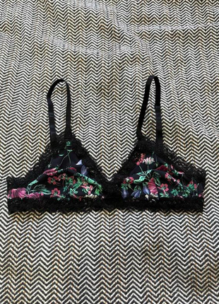 Monki lingerie бра треугольнички лифчик asos