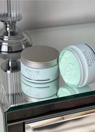 Відновлювальна маска з екстрактом зеленого чаю 

atache reaffirming green tea mask 200 ml3 фото