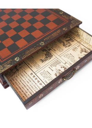 Шахи подарункові під старовину, набір шахів3 фото