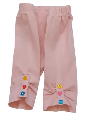 Велосипедки. шорти для дівчинки розовый,пудра lovetti туреччина 00013108