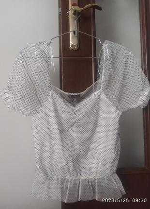 🌚👍♥️легкая воздушная блуза фирменная 🌚👍♥️