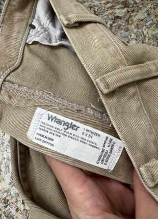 Длинные джинсы wrangler с высокой посадкой5 фото