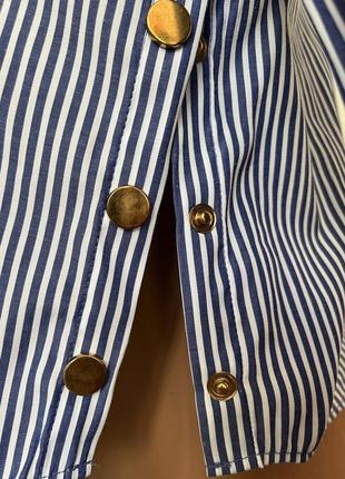 Блуза туника с вышивкой от zara basic xxs-xs