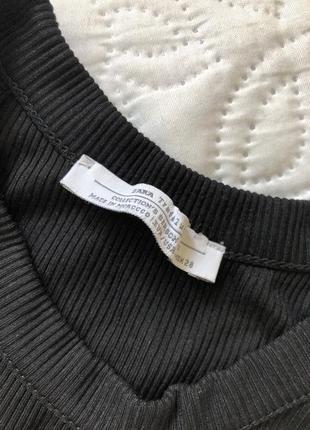 Боди-майка в рубчик