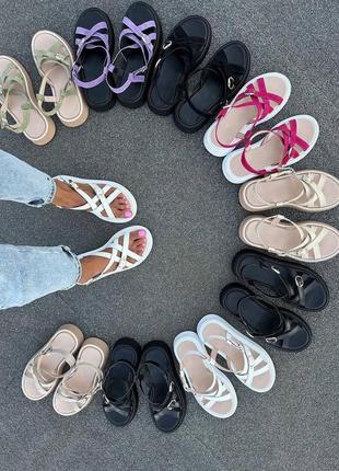 Босоніжки натуральна шкіра 36_41👗👠