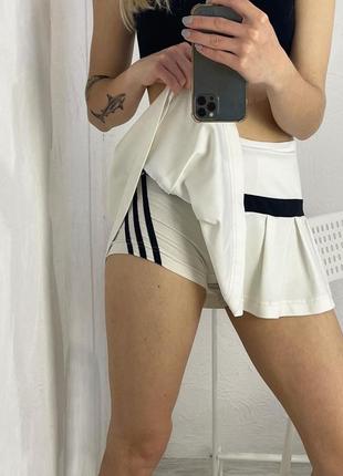 Теннисная юбка с шортами adidas7 фото