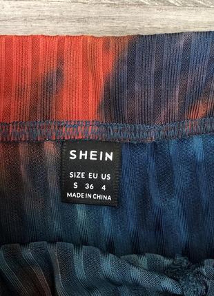 Комплект кроп топ и мини юбка с завязками от shein размер s6 фото