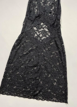 Intimissimi кружевное ночное платье с открытой спиной9 фото