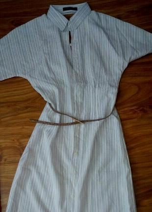 Продам плаття-сорочку з поясом