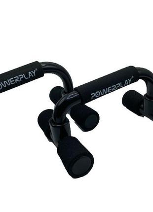 Упори для віджимань powerplay 4316 push up bars пластикові (скошені)