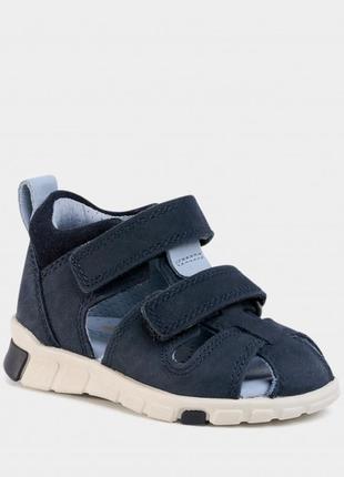 Дитячі шкіряні босоніжки ecco mini stride sandal 22-26 р хлопчику