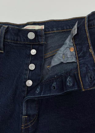 Levi’s ribcage short джинсові шорти з високою посадкою8 фото