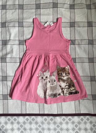 Платье сарафан на девочку 1,5 -2 года