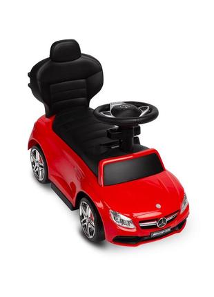 Машинка для катания caretero (toyz) mercedes amg c63 с родительской ручкой7 фото