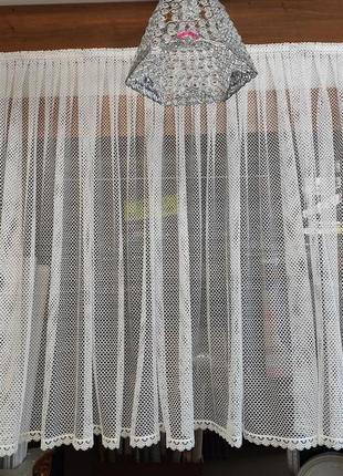 Тюль сетка туречковая, на кухню.