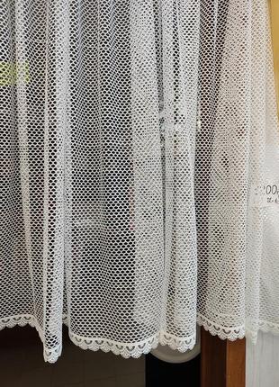 Тюль сетка туречковая, на кухню.