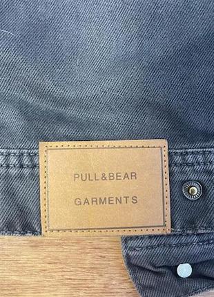 Джинсова куртка pull&bear4 фото