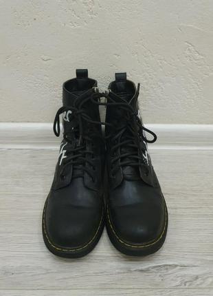 Ботинки в стиле dr.martens от sharman б/у1 фото