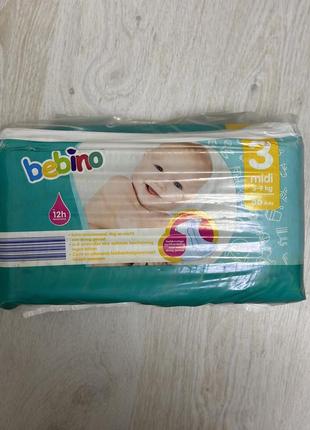 Подгузники bebino 3,56 шт