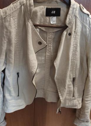 Жакет льон, косуха