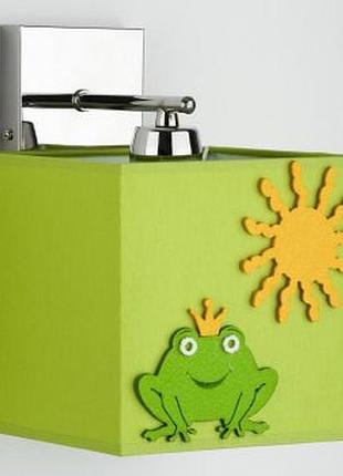 Бра в дитячу кімнату, для дитячої кімнати світильник зелений, бежевий