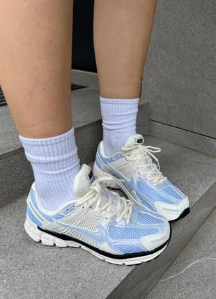 Кроссовки женские nike zoom vomero sky blue1 фото